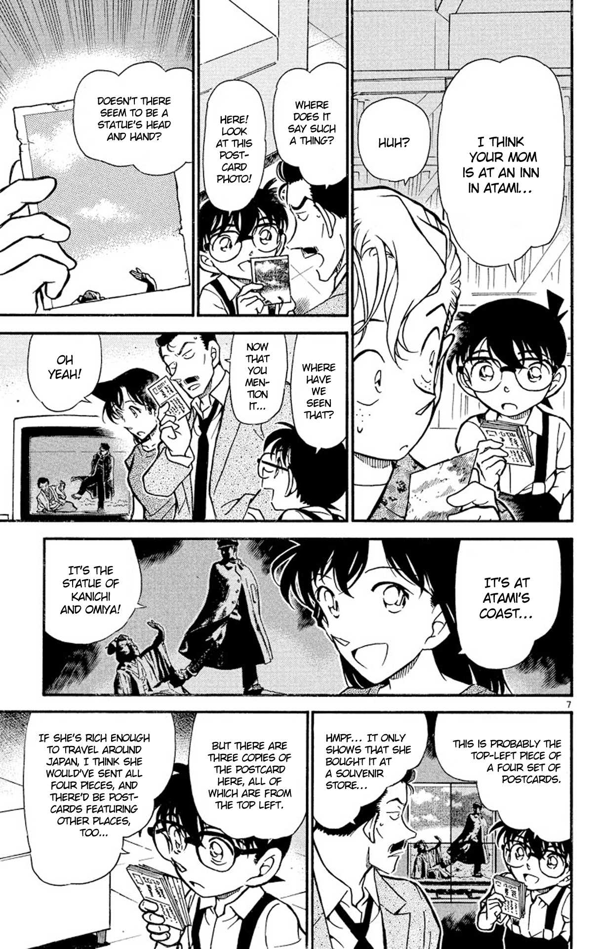 Detective Conan Chapter 401 page 8 - Chapter 401: A Small Client