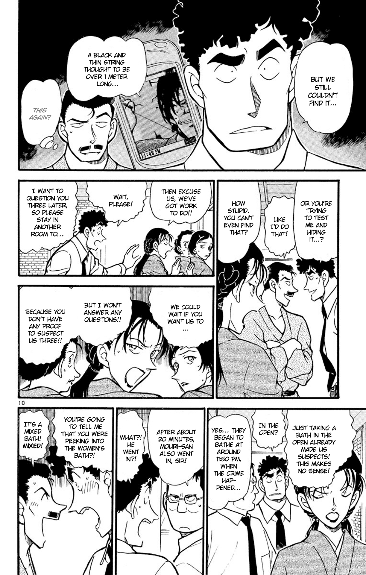 Detective Conan Chapter 402 page 11 - Chapter 402: A Woman with a Mole