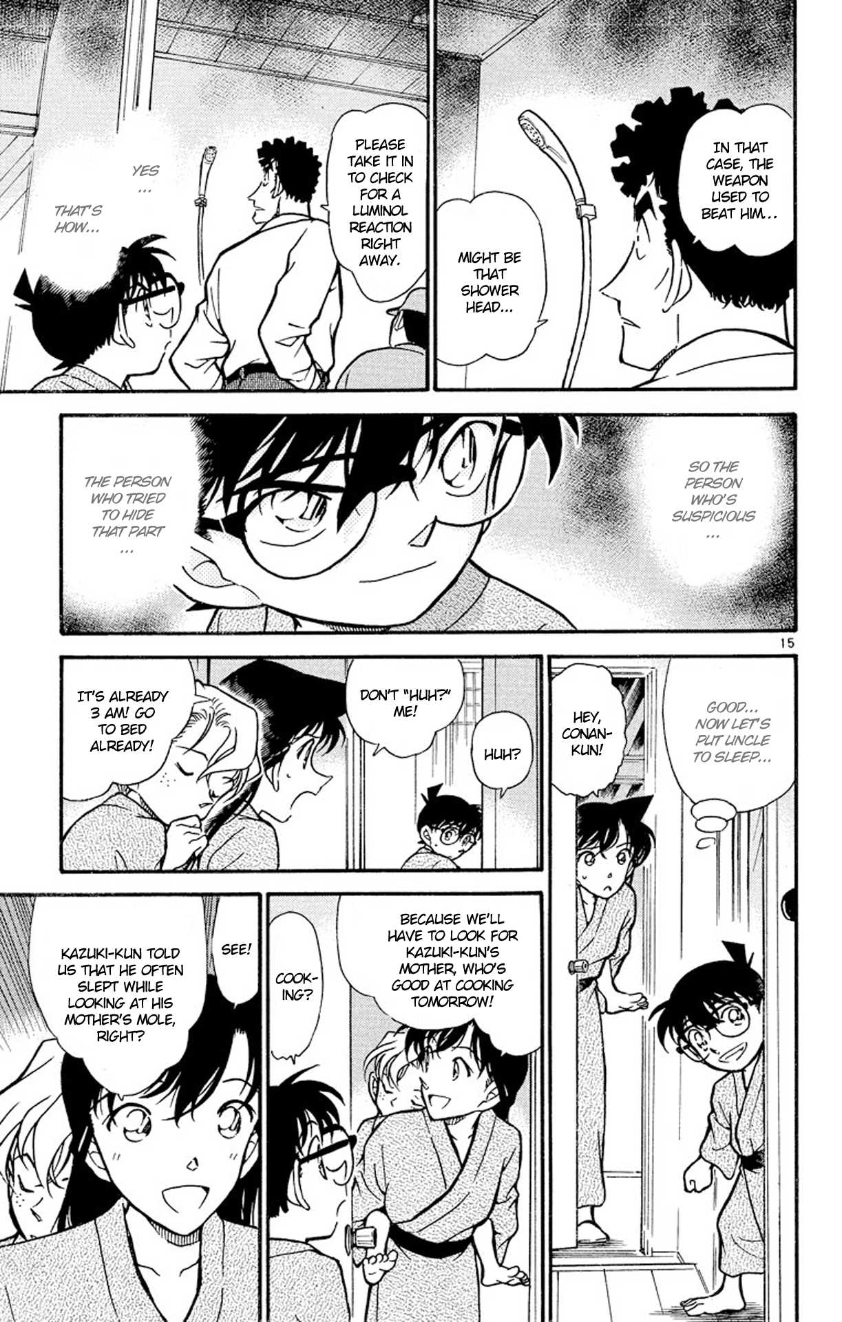 Detective Conan Chapter 402 page 16 - Chapter 402: A Woman with a Mole