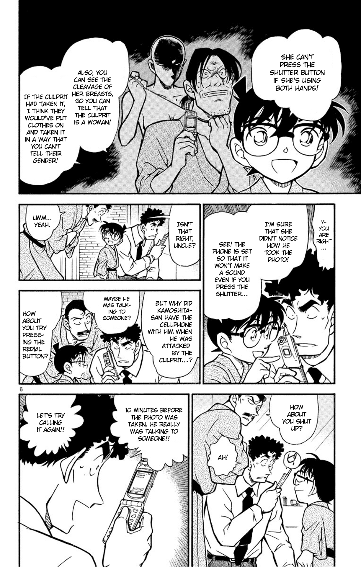 Detective Conan Chapter 402 page 7 - Chapter 402: A Woman with a Mole