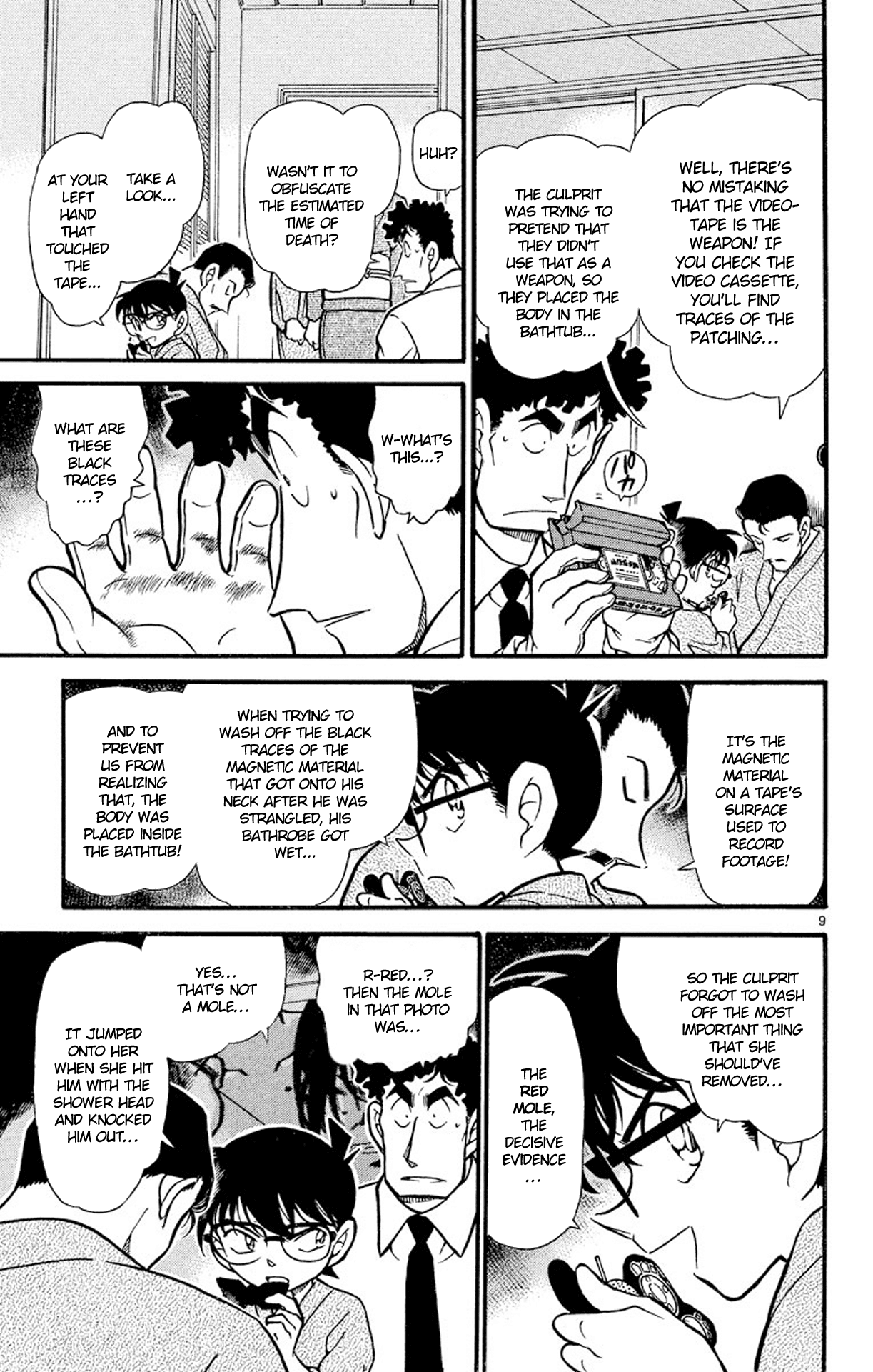 Detective Conan Chapter 403 page 10 - Chapter 403: The Red Mole...?!