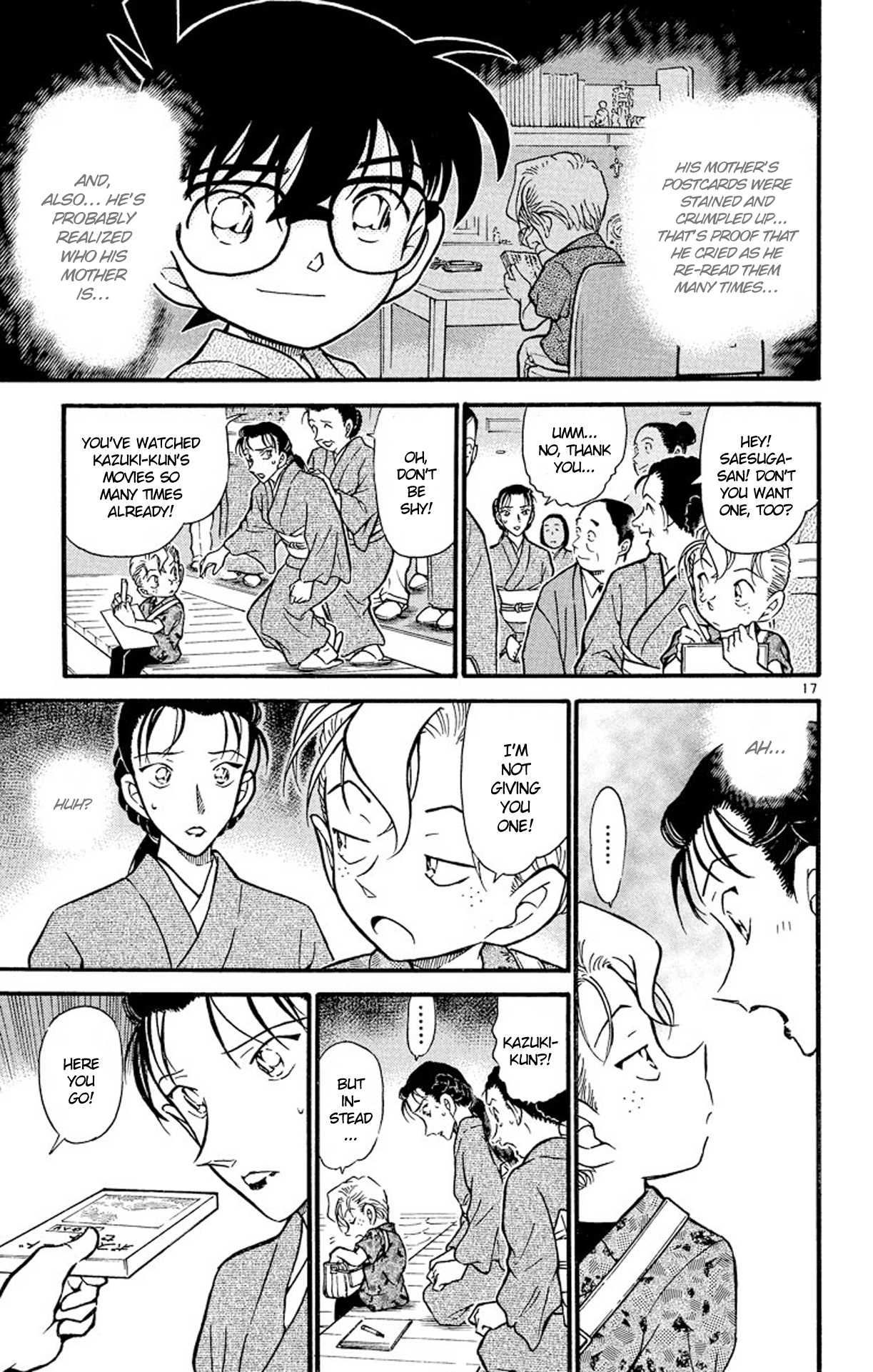 Detective Conan Chapter 403 page 18 - Chapter 403: The Red Mole...?!