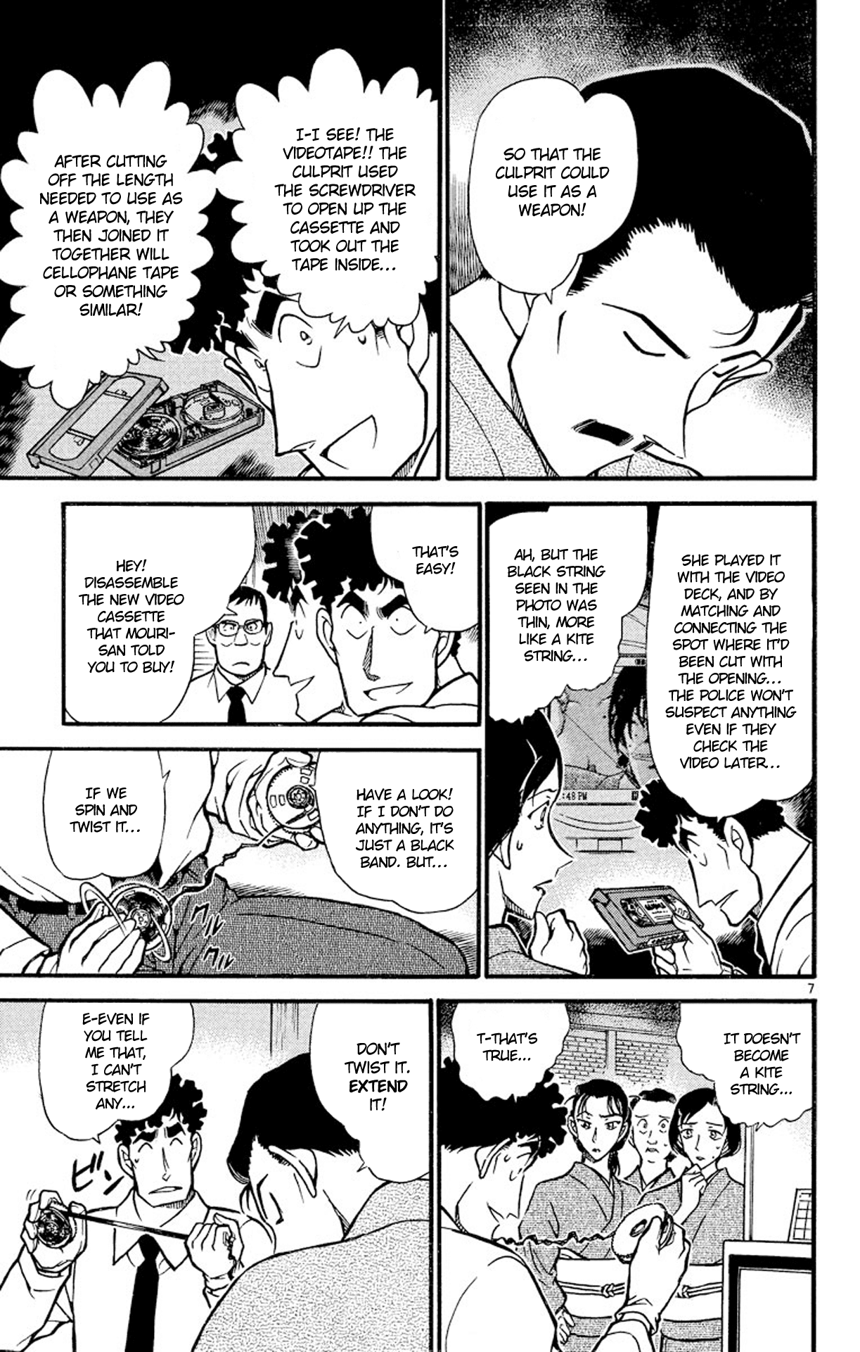 Detective Conan Chapter 403 page 8 - Chapter 403: The Red Mole...?!