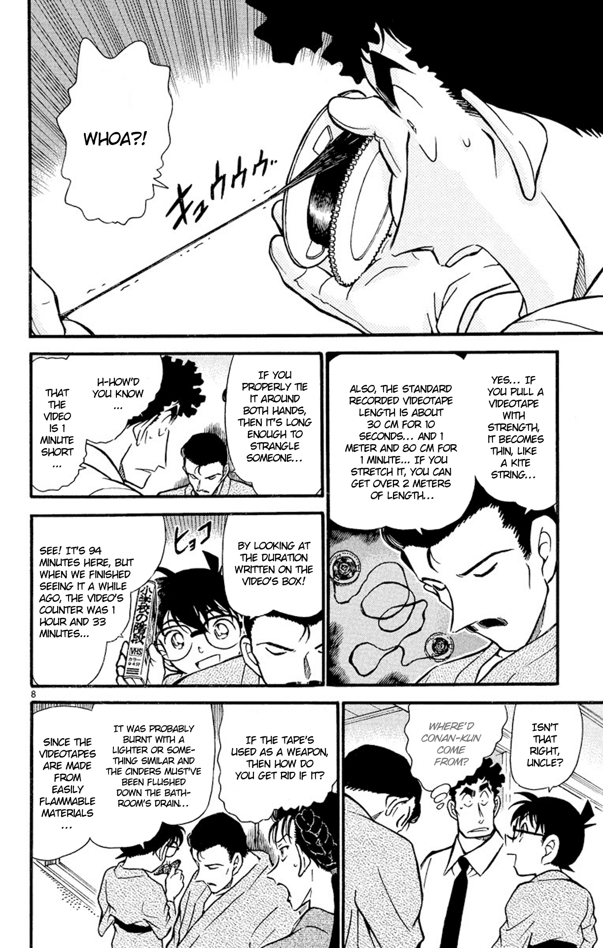 Detective Conan Chapter 403 page 9 - Chapter 403: The Red Mole...?!