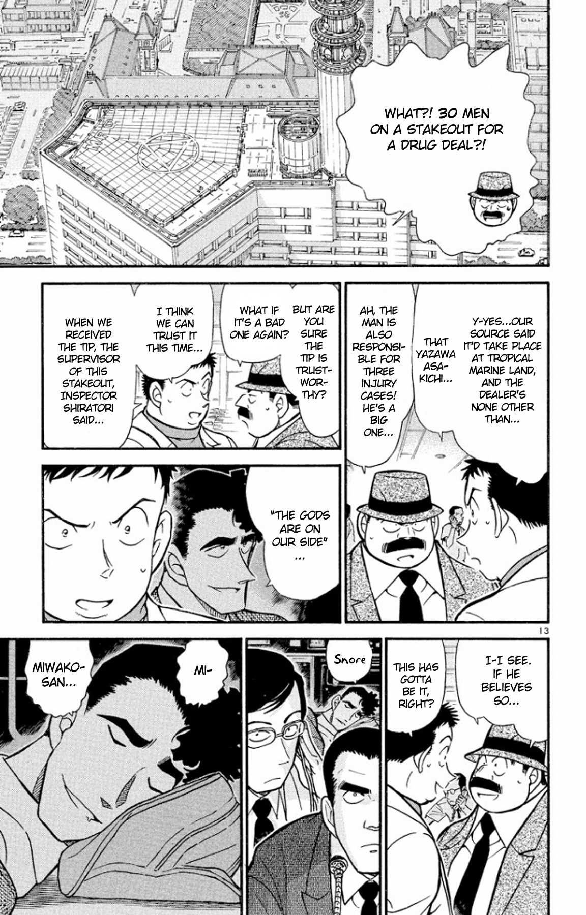 Detective Conan Chapter 404 page 14 - Chapter 404: Be Careful of the Sweet Date