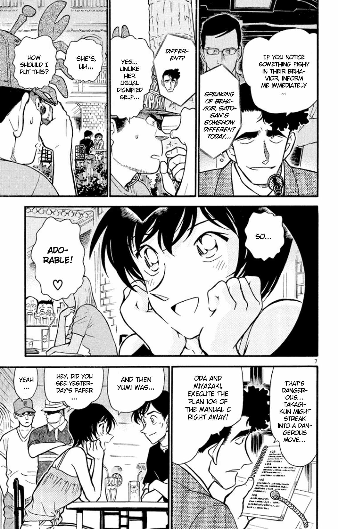 Detective Conan Chapter 404 page 8 - Chapter 404: Be Careful of the Sweet Date