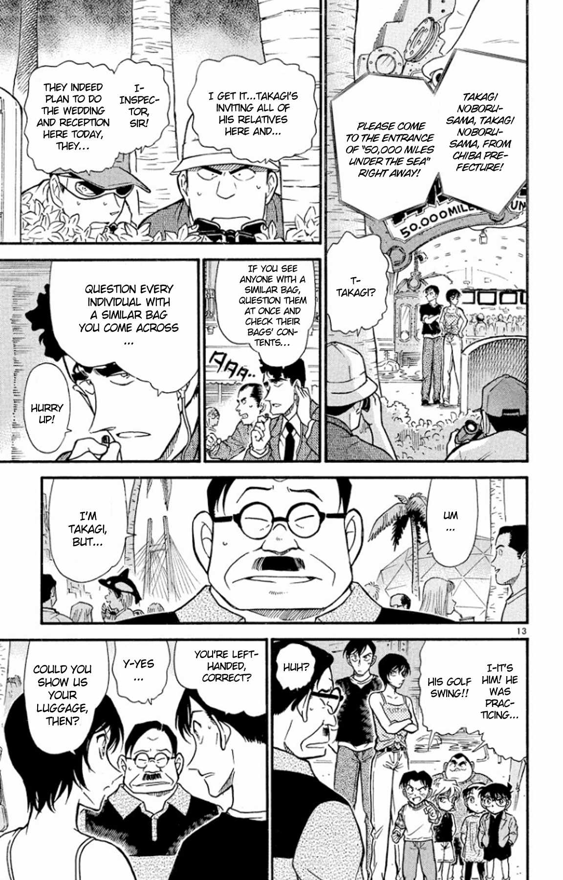 Detective Conan Chapter 405 page 14 - Chapter 405: An Irregular, Great Search