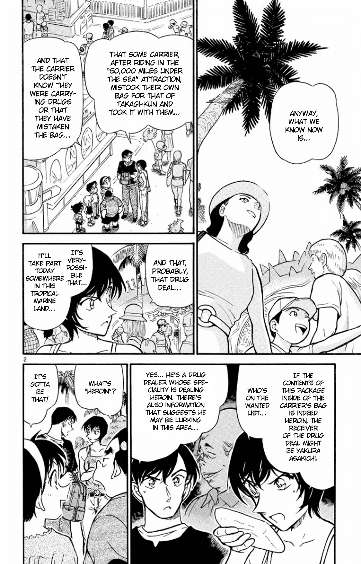 Detective Conan Chapter 405 page 3 - Chapter 405: An Irregular, Great Search