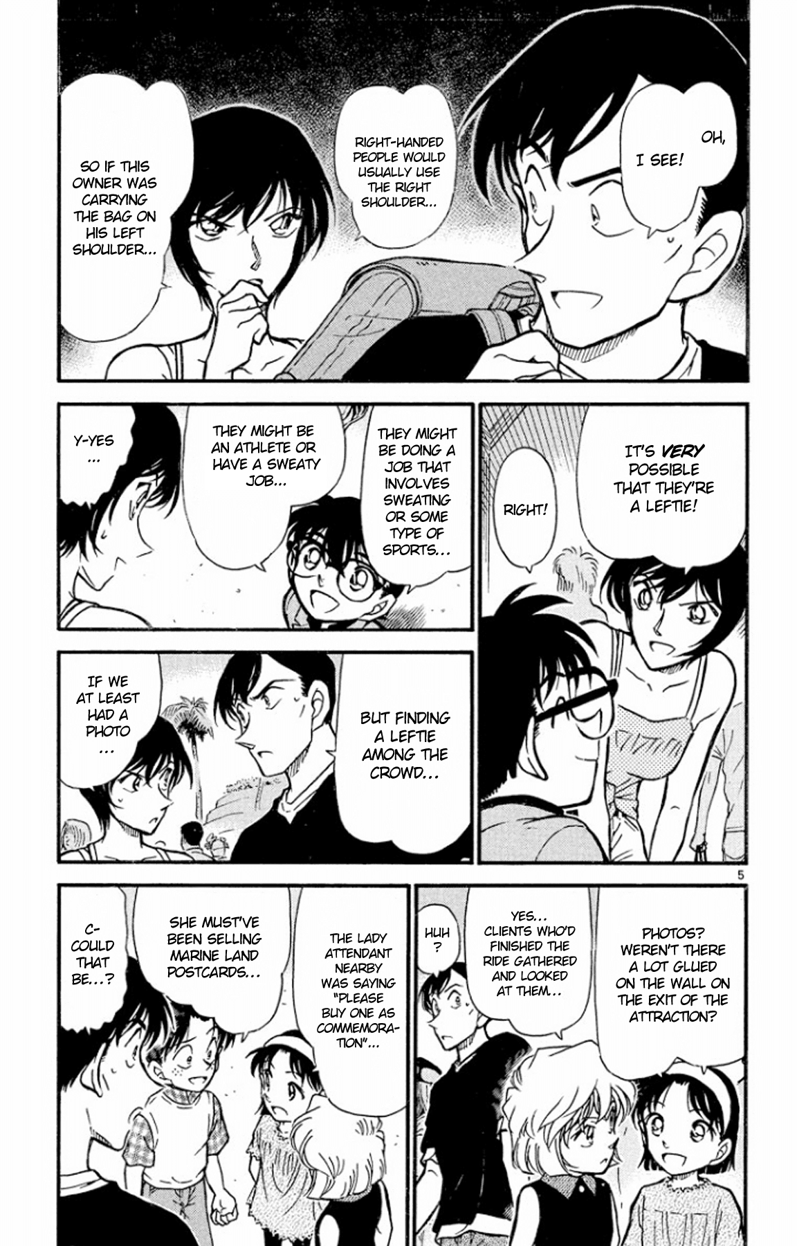 Detective Conan Chapter 405 page 6 - Chapter 405: An Irregular, Great Search