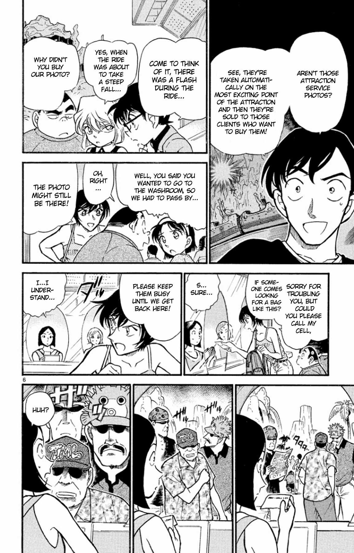 Detective Conan Chapter 405 page 7 - Chapter 405: An Irregular, Great Search