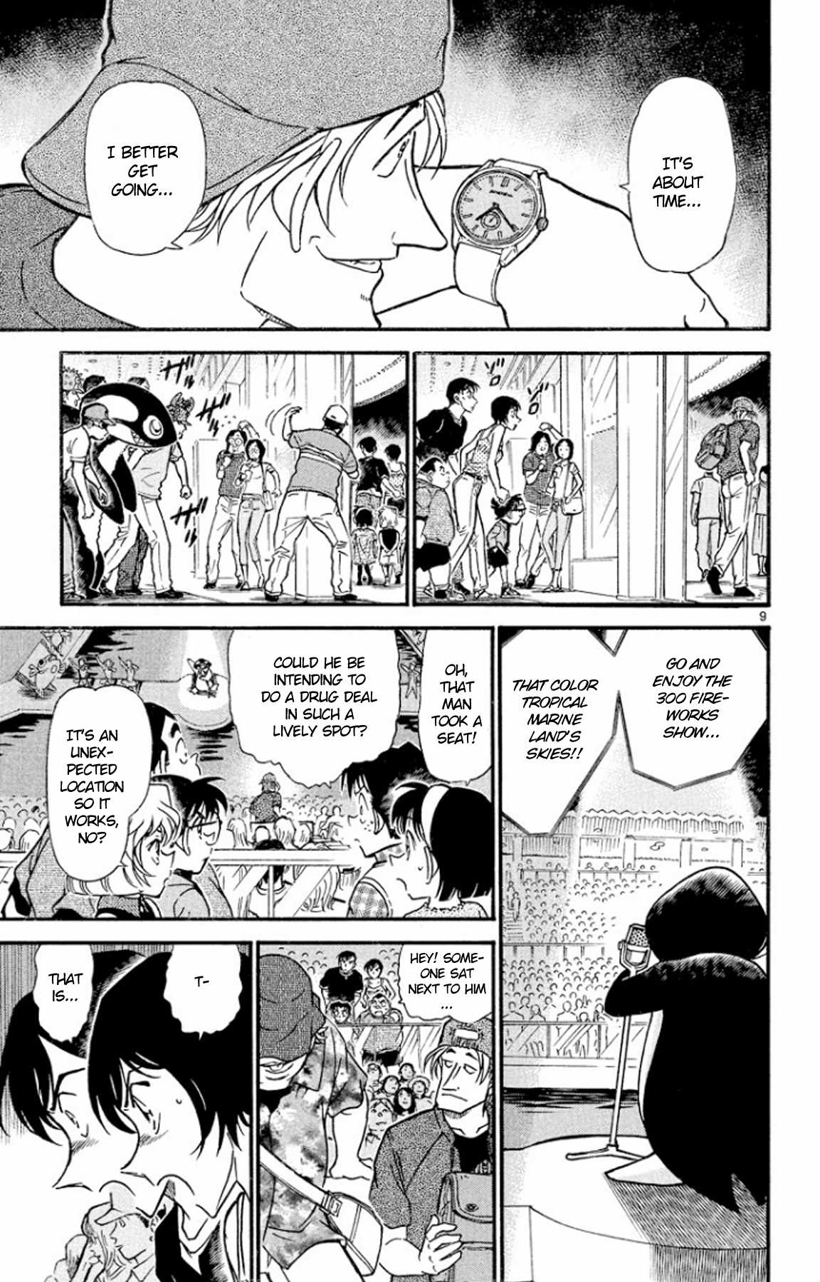Detective Conan Chapter 406 page 10 - Chapter 406: An Irregular, Big Catch