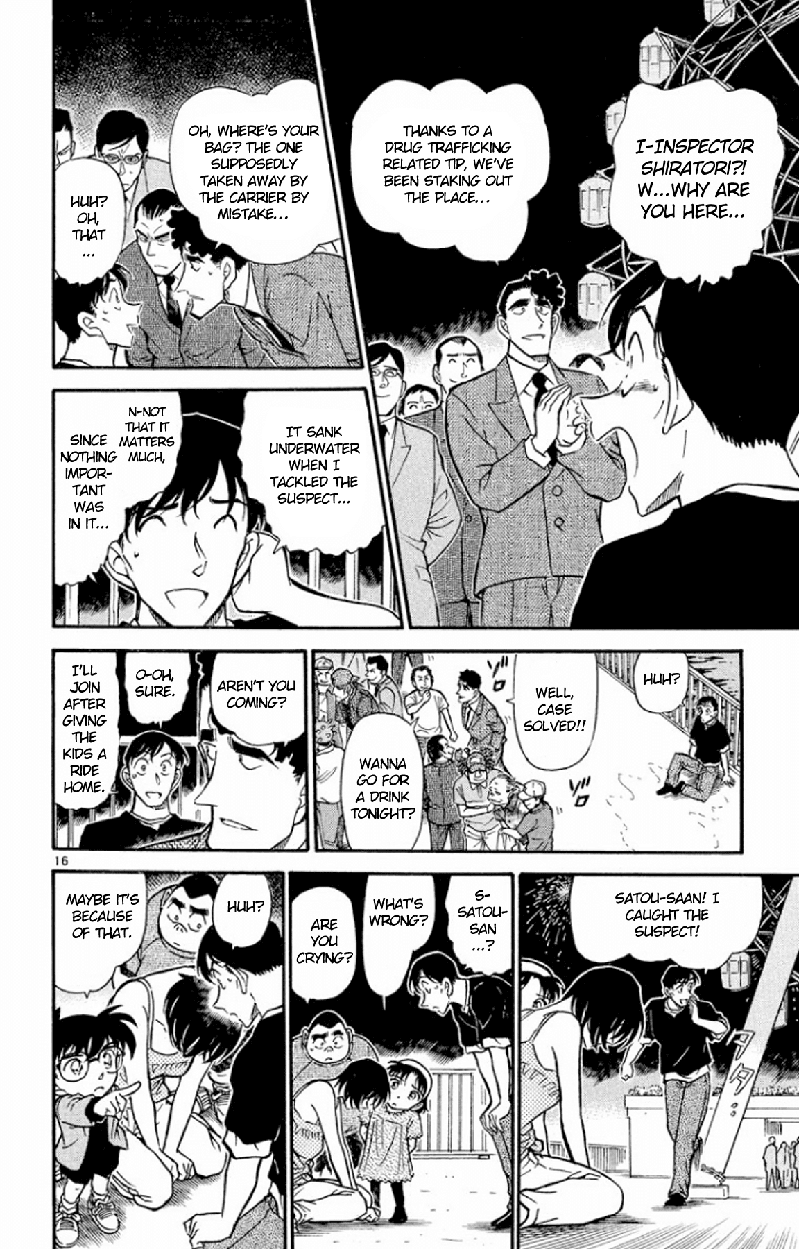 Detective Conan Chapter 406 page 17 - Chapter 406: An Irregular, Big Catch