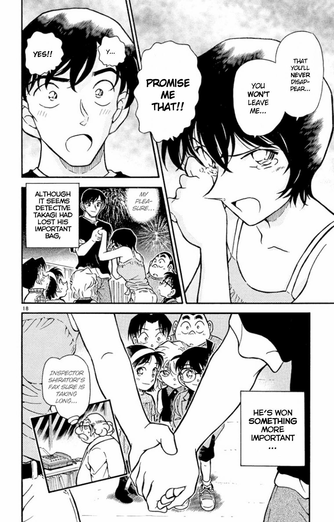 Detective Conan Chapter 406 page 19 - Chapter 406: An Irregular, Big Catch