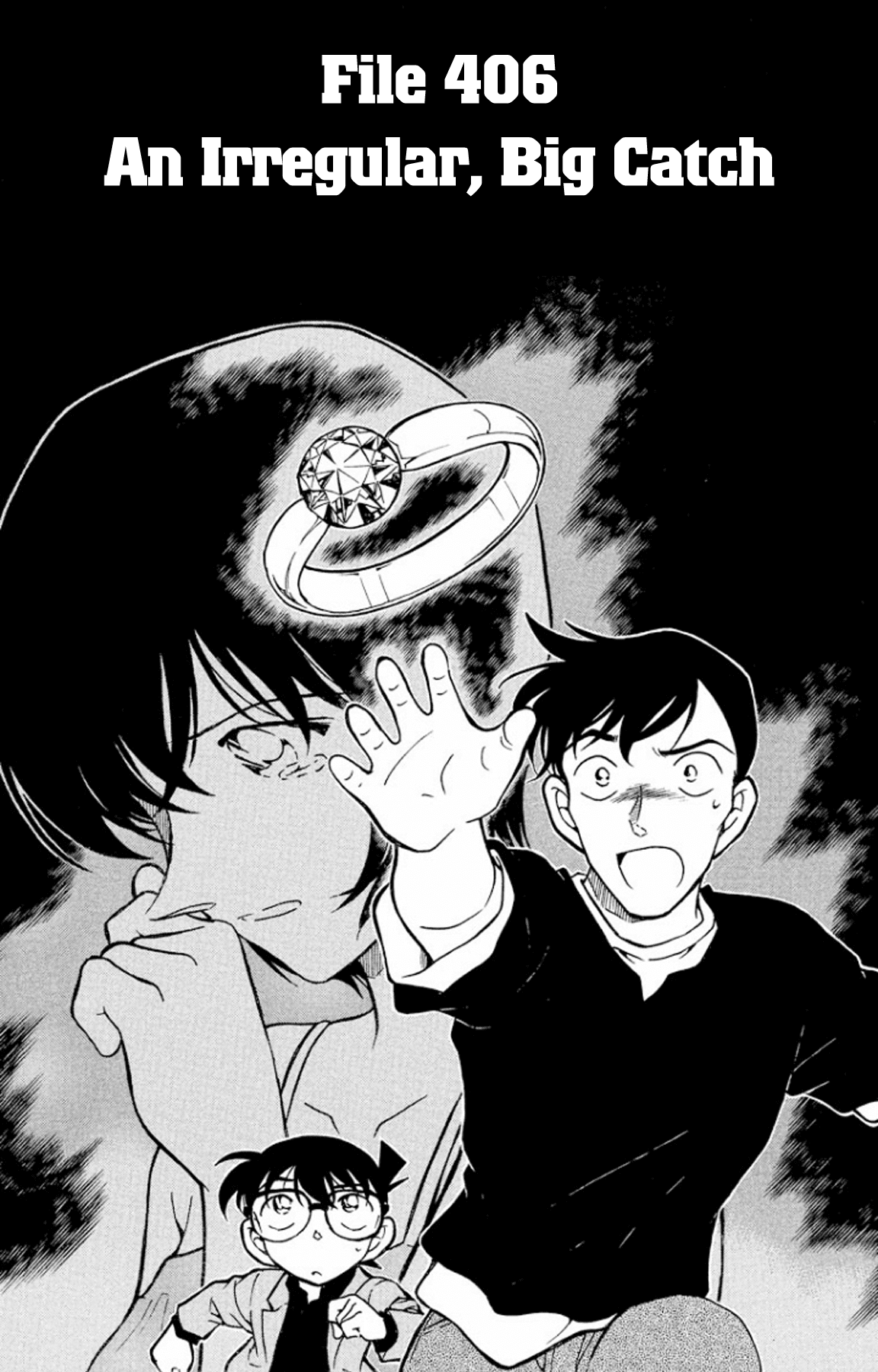 Detective Conan Chapter 406 page 2 - Chapter 406: An Irregular, Big Catch