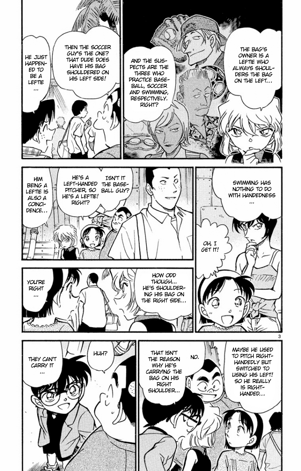 Detective Conan Chapter 406 page 4 - Chapter 406: An Irregular, Big Catch