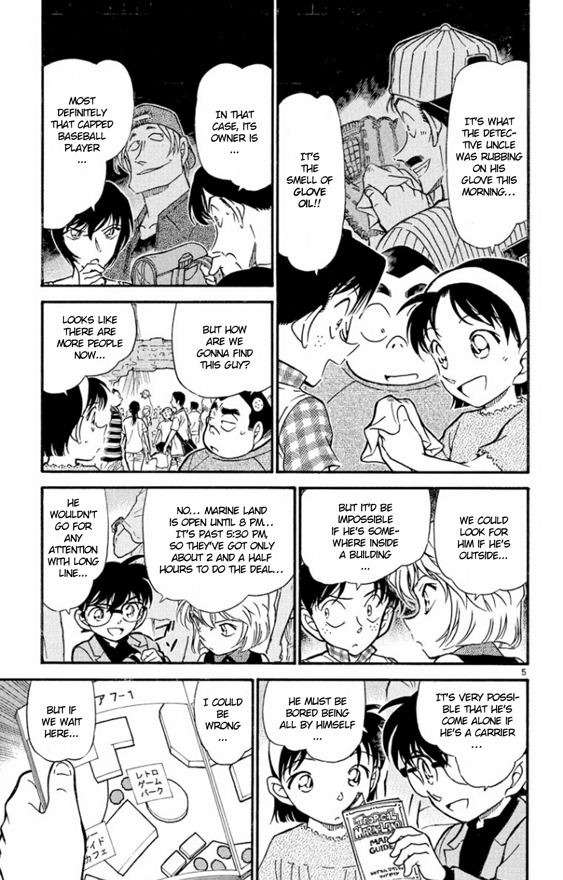 Detective Conan Chapter 406 page 6 - Chapter 406: An Irregular, Big Catch