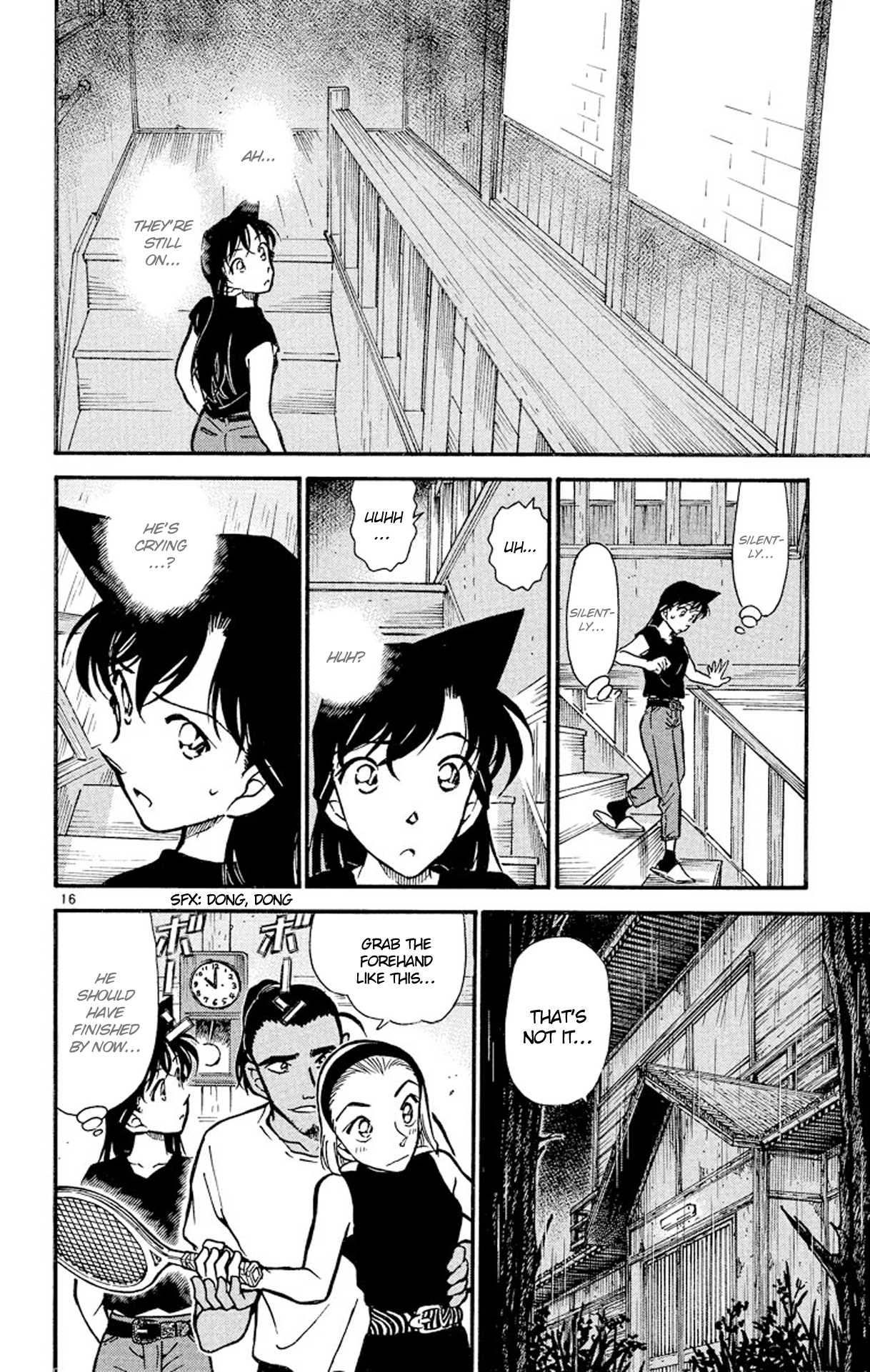 Detective Conan Chapter 407 page 17 - Chapter 407: The Tennis Court of Memories