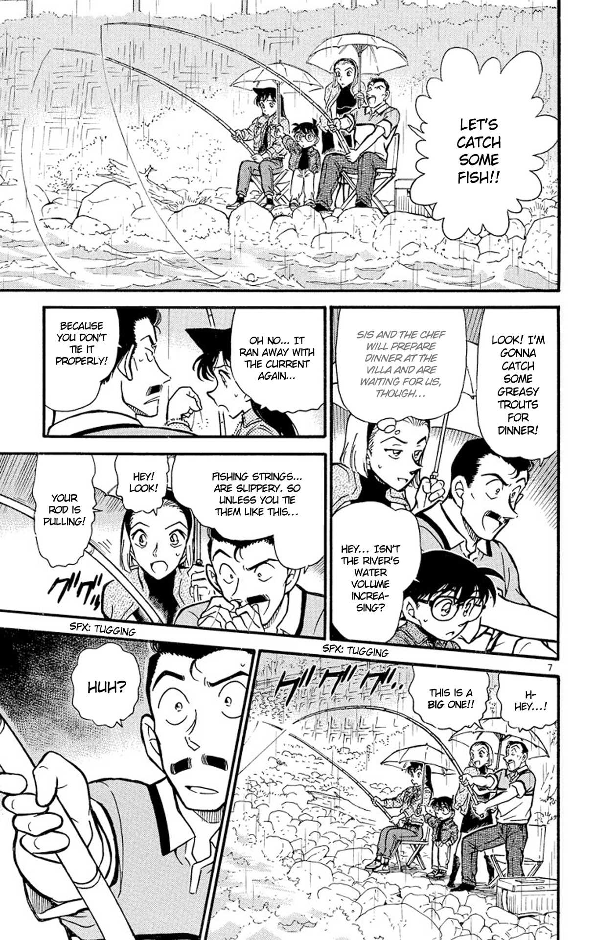 Detective Conan Chapter 407 page 8 - Chapter 407: The Tennis Court of Memories