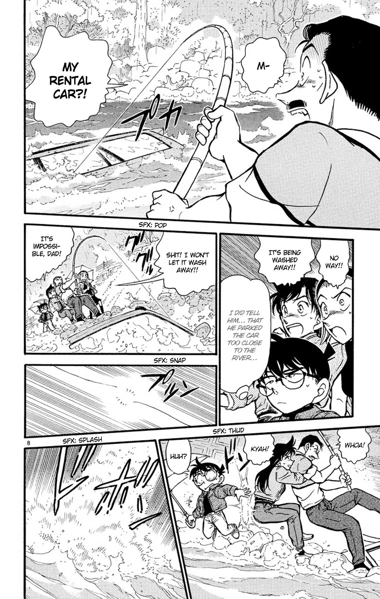 Detective Conan Chapter 407 page 9 - Chapter 407: The Tennis Court of Memories