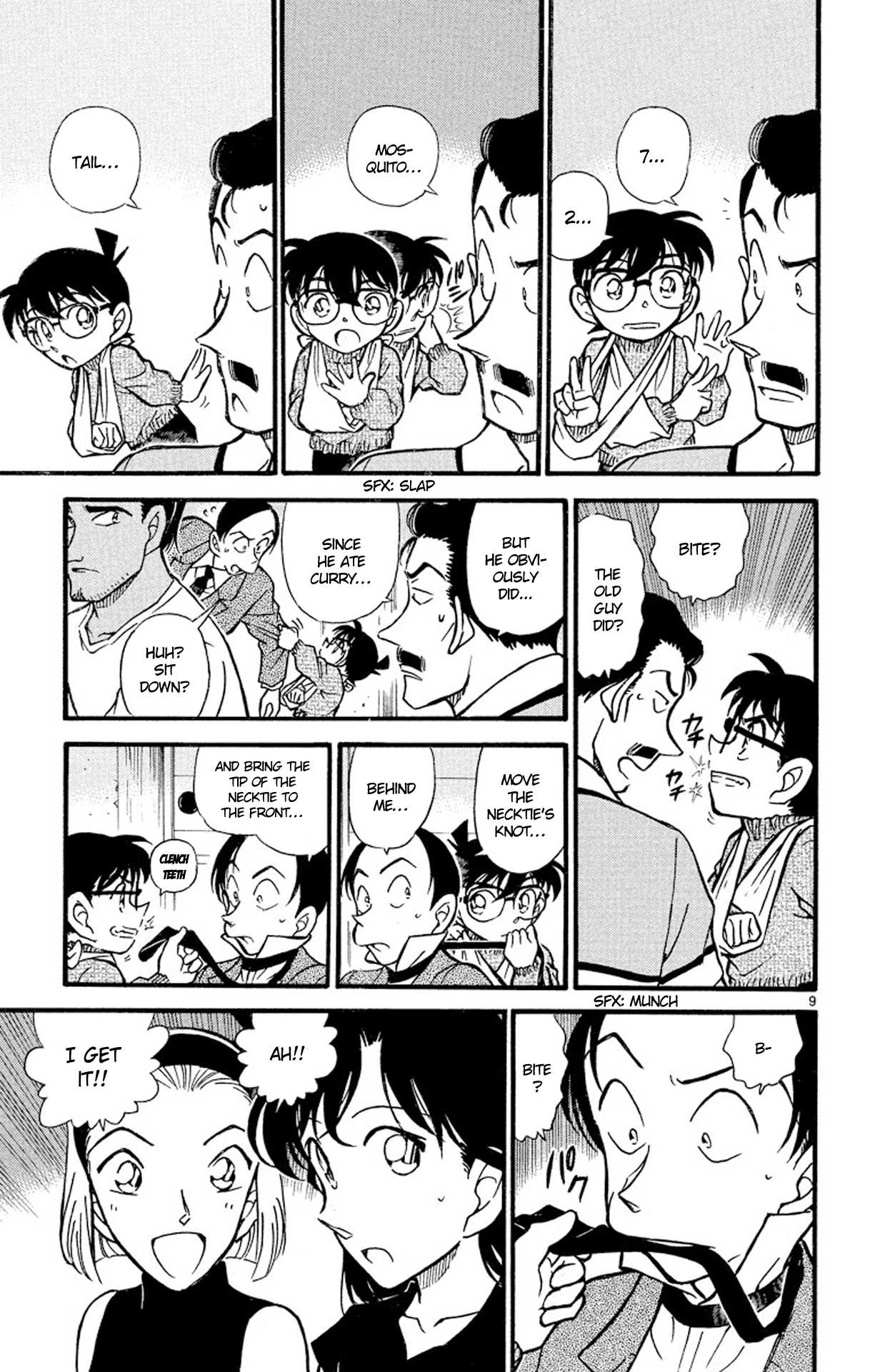 Detective Conan Chapter 409 page 10 - Chapter 409: Can't Speak...?!