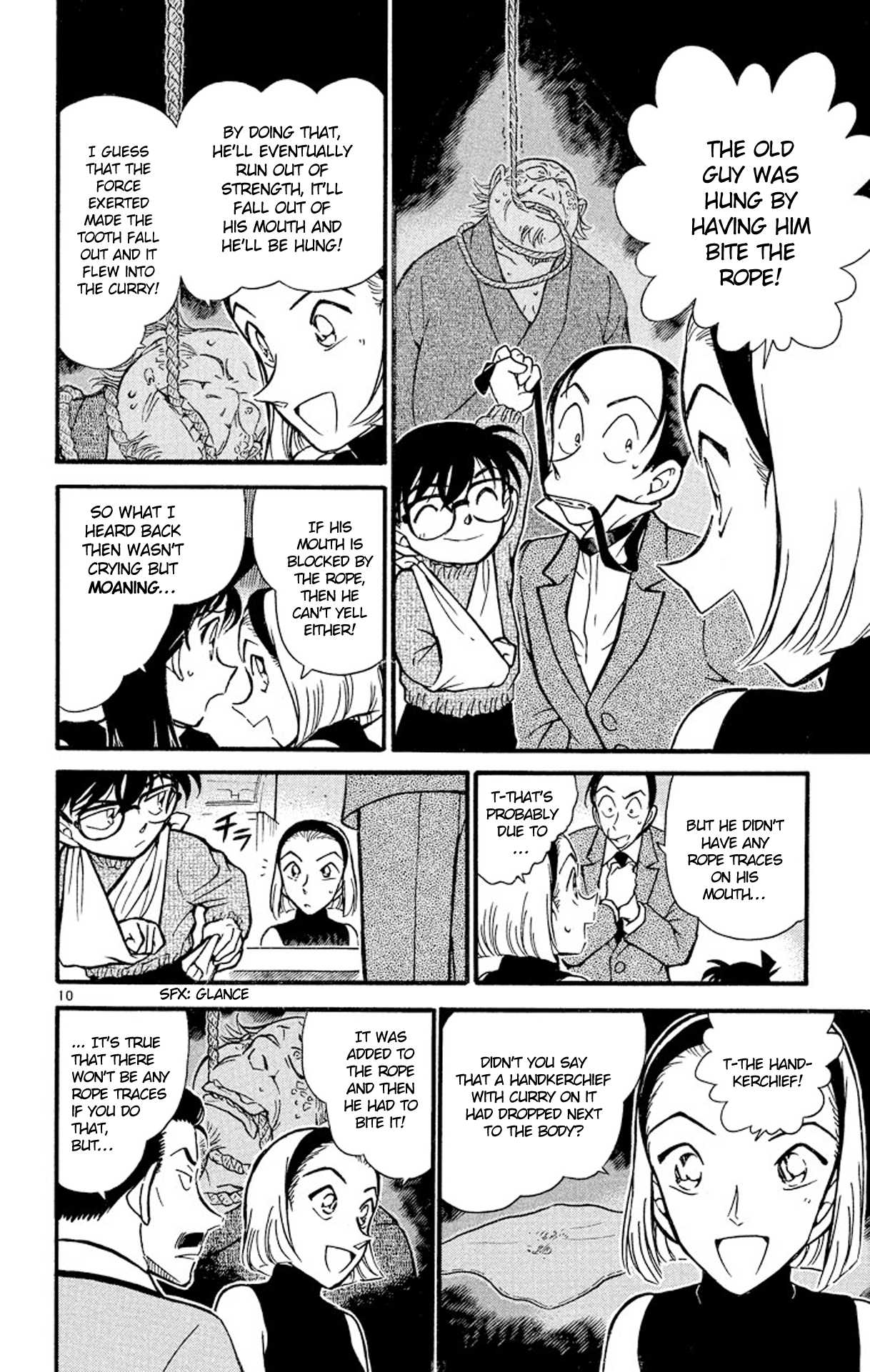 Detective Conan Chapter 409 page 11 - Chapter 409: Can't Speak...?!