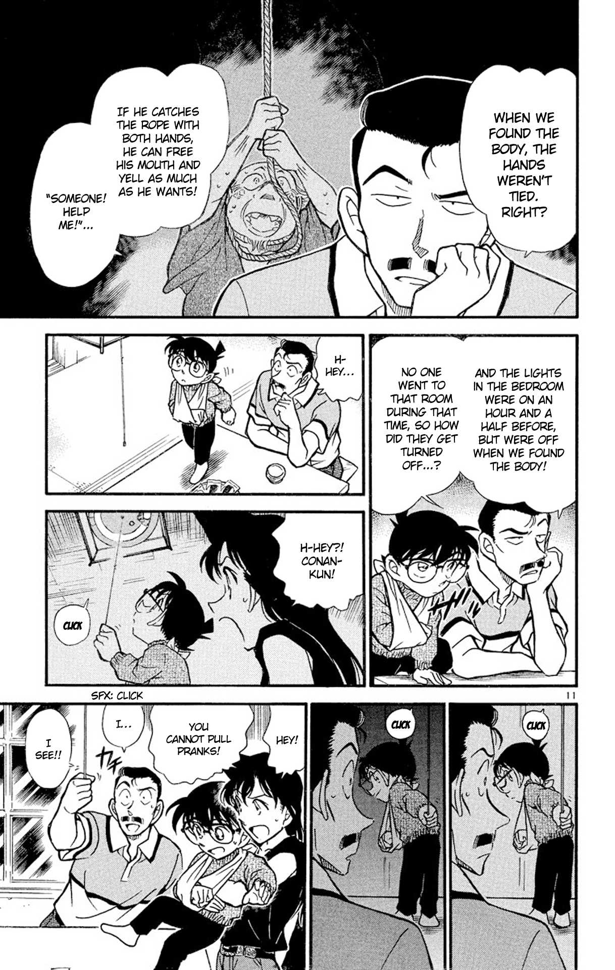 Detective Conan Chapter 409 page 12 - Chapter 409: Can't Speak...?!