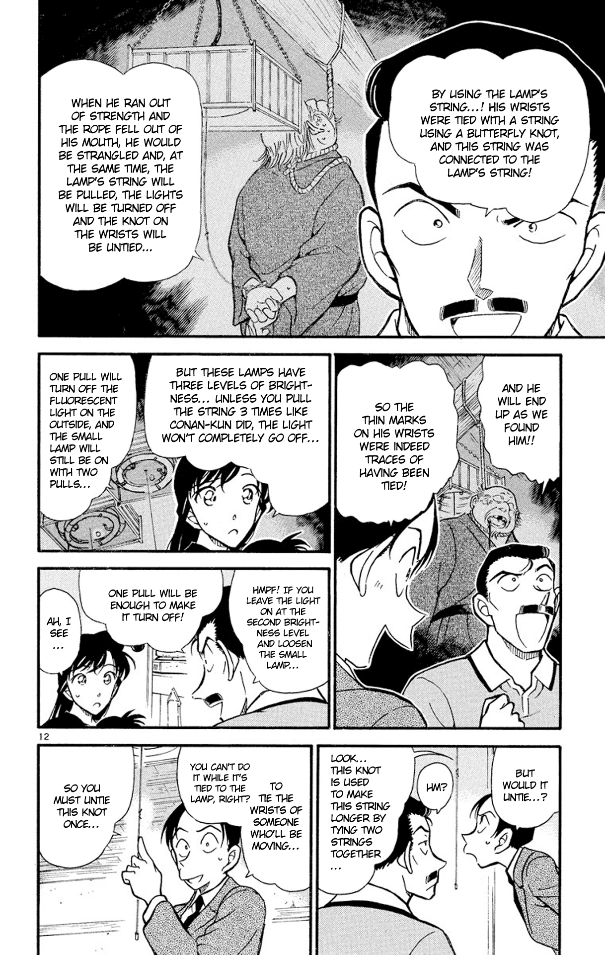 Detective Conan Chapter 409 page 13 - Chapter 409: Can't Speak...?!