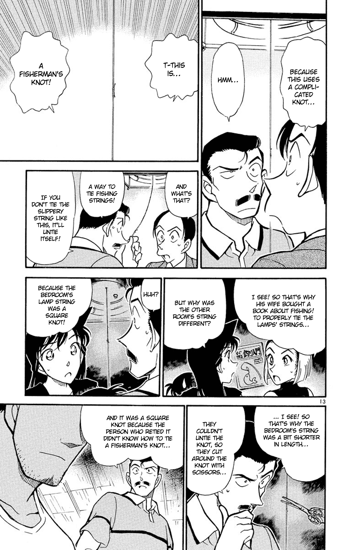 Detective Conan Chapter 409 page 14 - Chapter 409: Can't Speak...?!