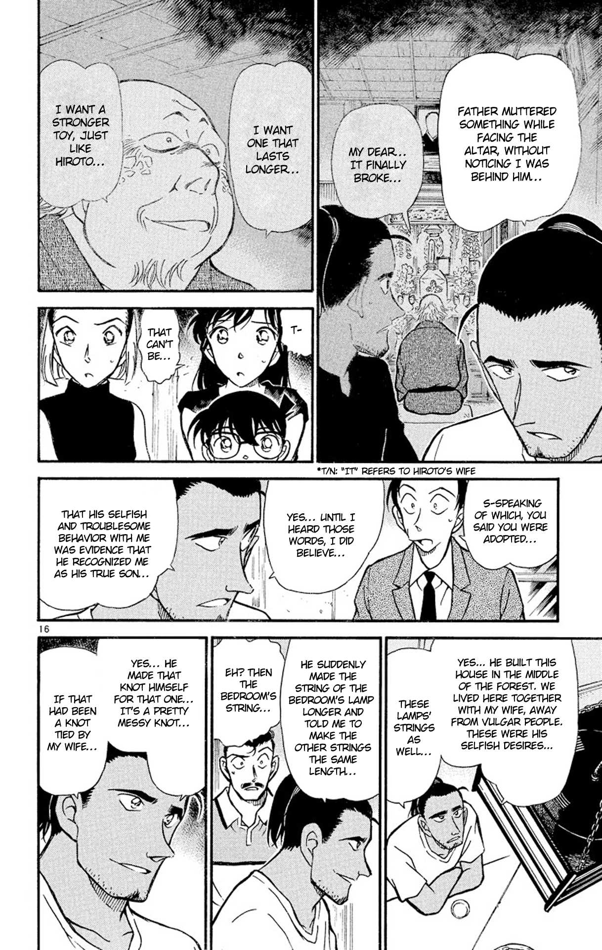 Detective Conan Chapter 409 page 17 - Chapter 409: Can't Speak...?!