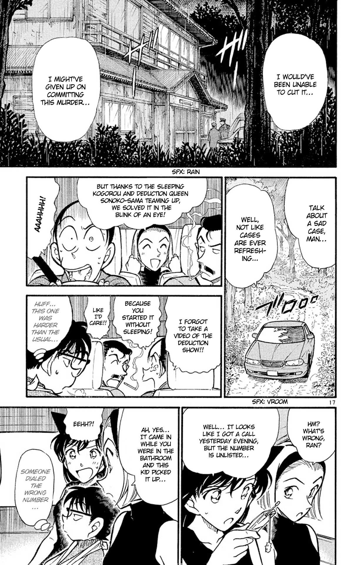 Detective Conan Chapter 409 page 18 - Chapter 409: Can't Speak...?!