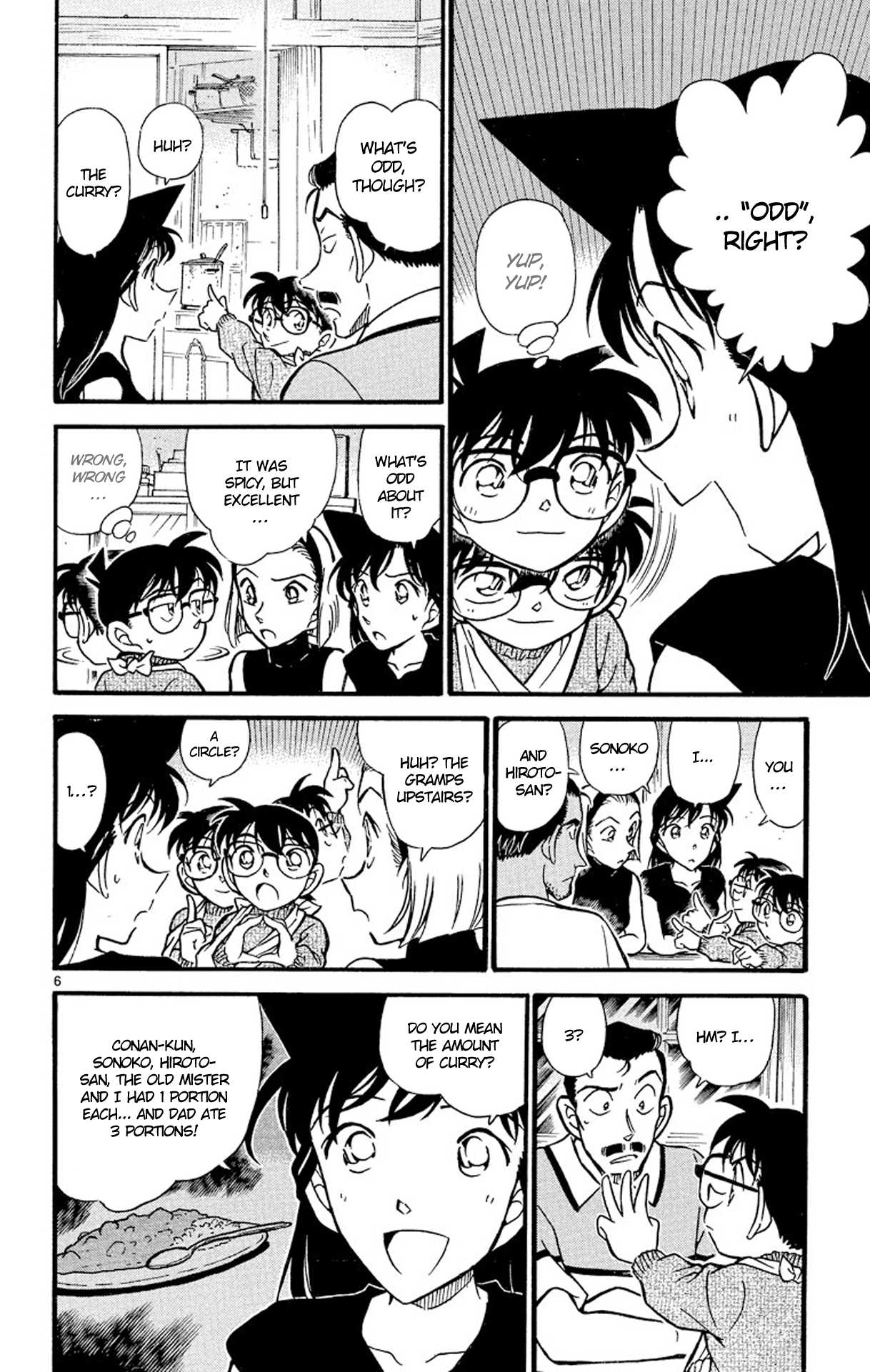 Detective Conan Chapter 409 page 7 - Chapter 409: Can't Speak...?!