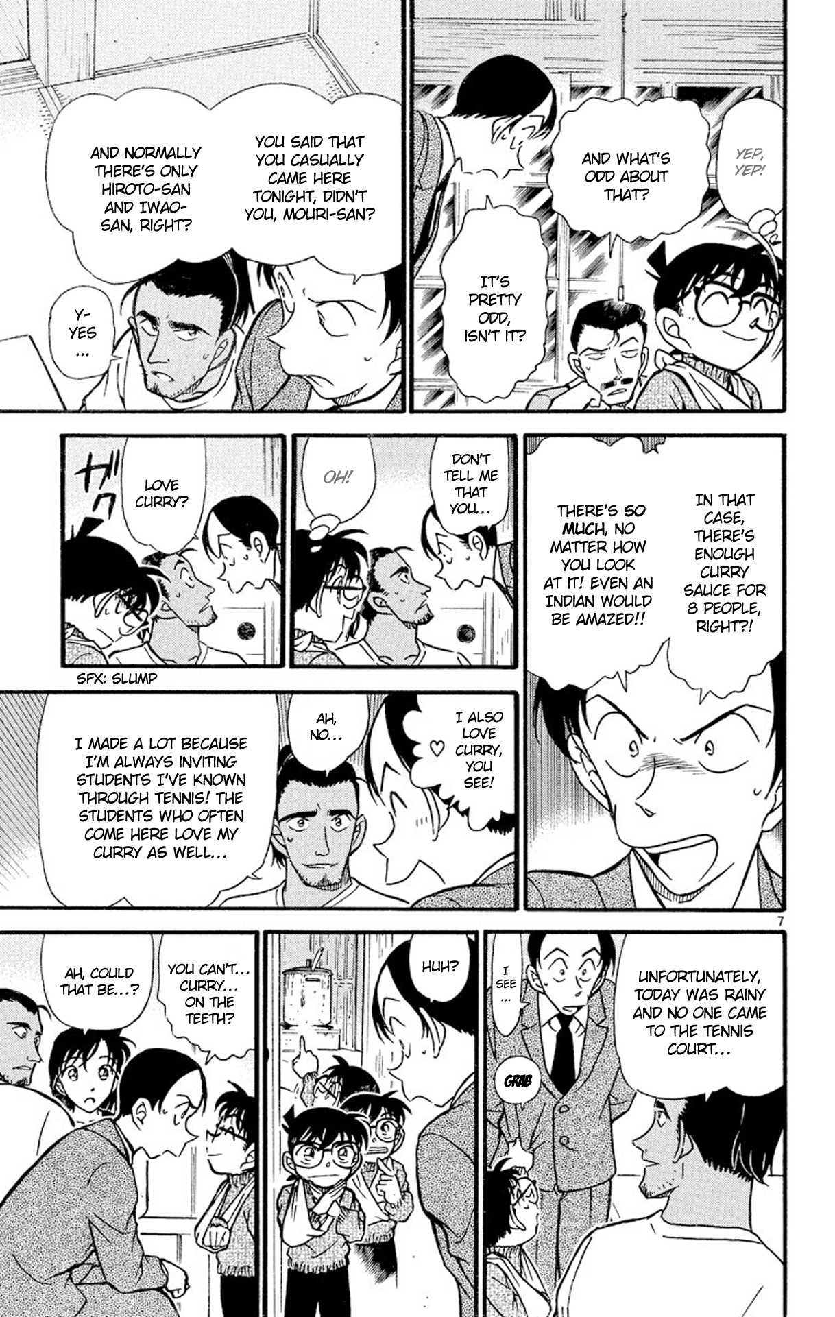Detective Conan Chapter 409 page 8 - Chapter 409: Can't Speak...?!