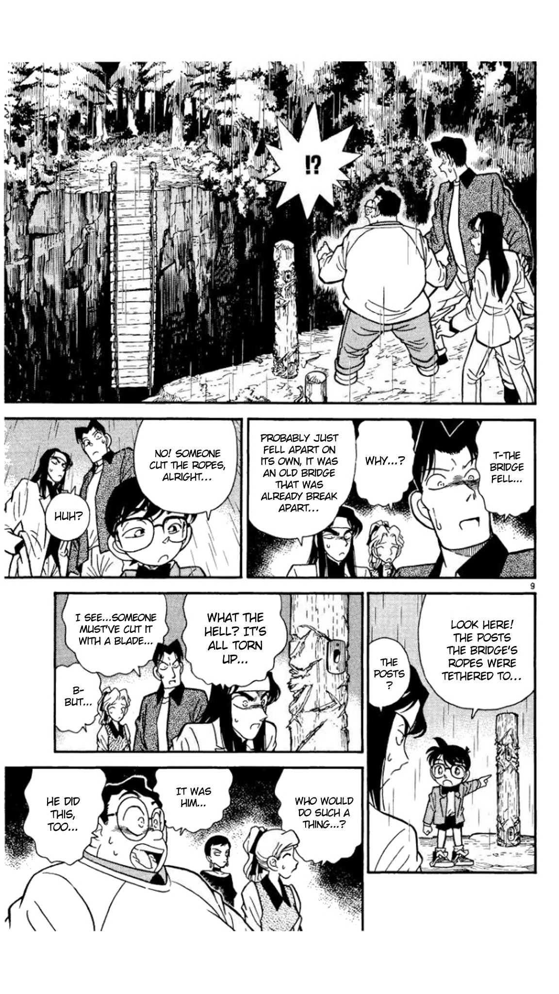 Detective Conan Chapter 41 page 10 - Chapter 41: The First Victim!