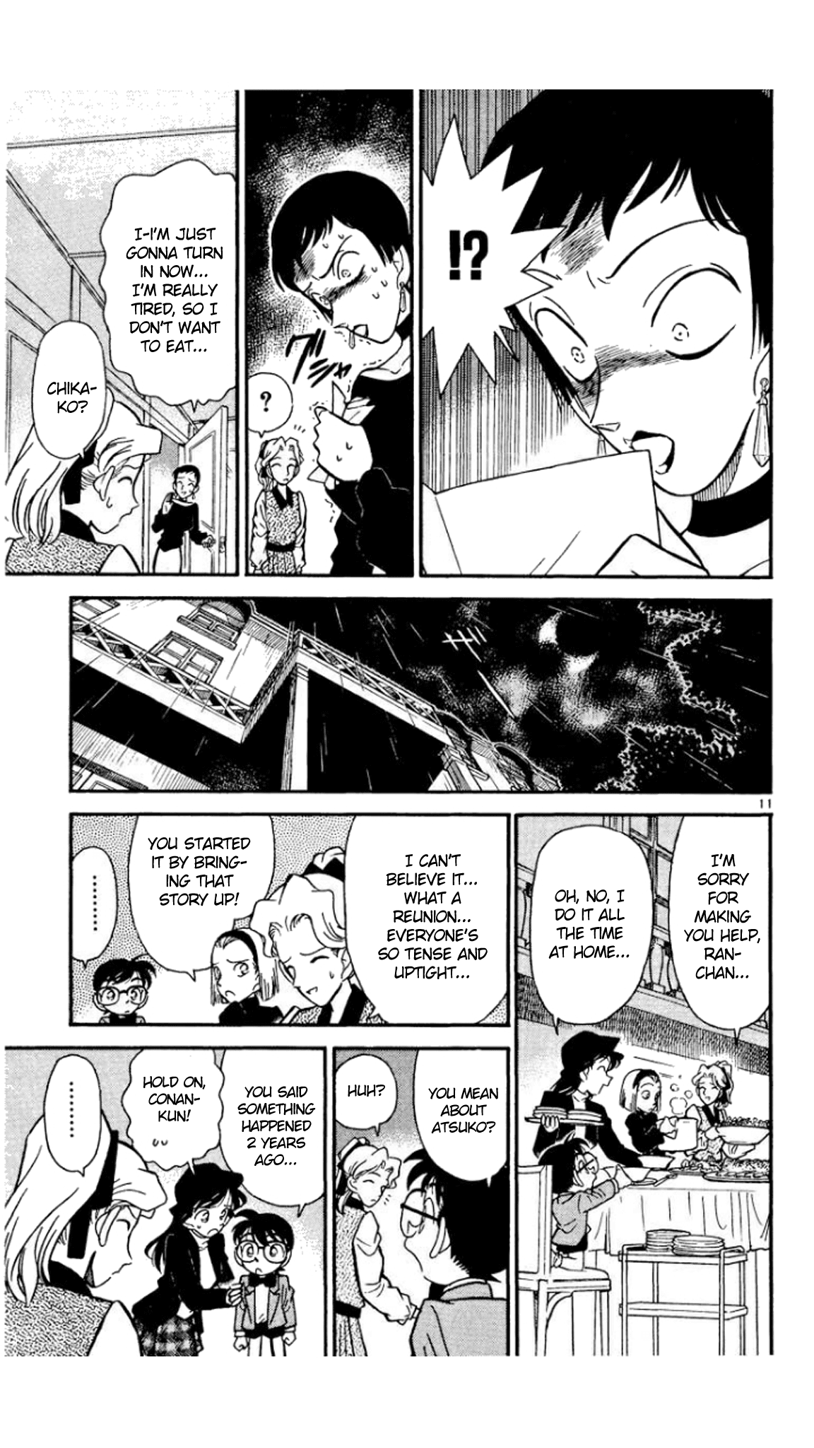Detective Conan Chapter 41 page 12 - Chapter 41: The First Victim!