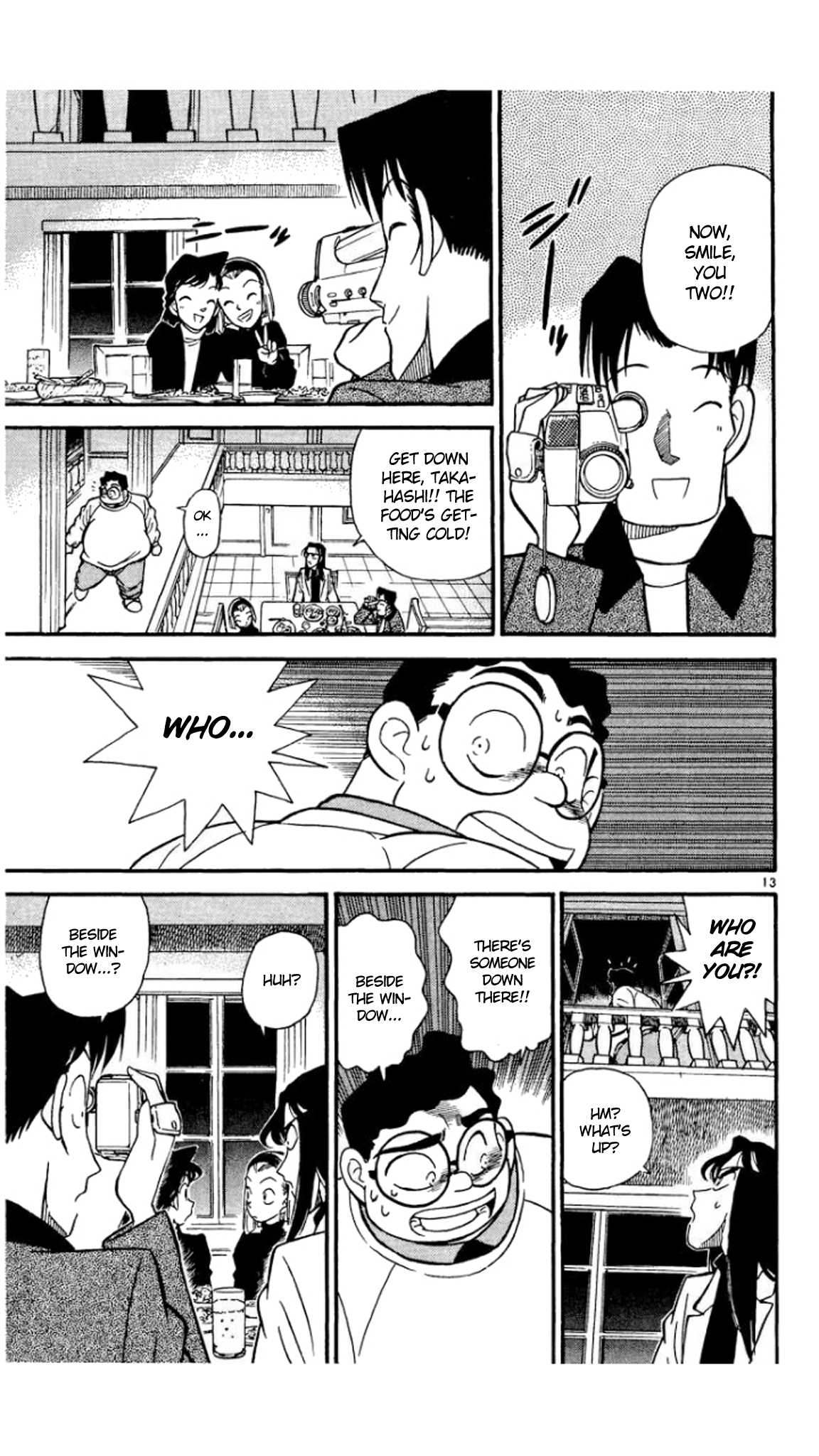 Detective Conan Chapter 41 page 14 - Chapter 41: The First Victim!