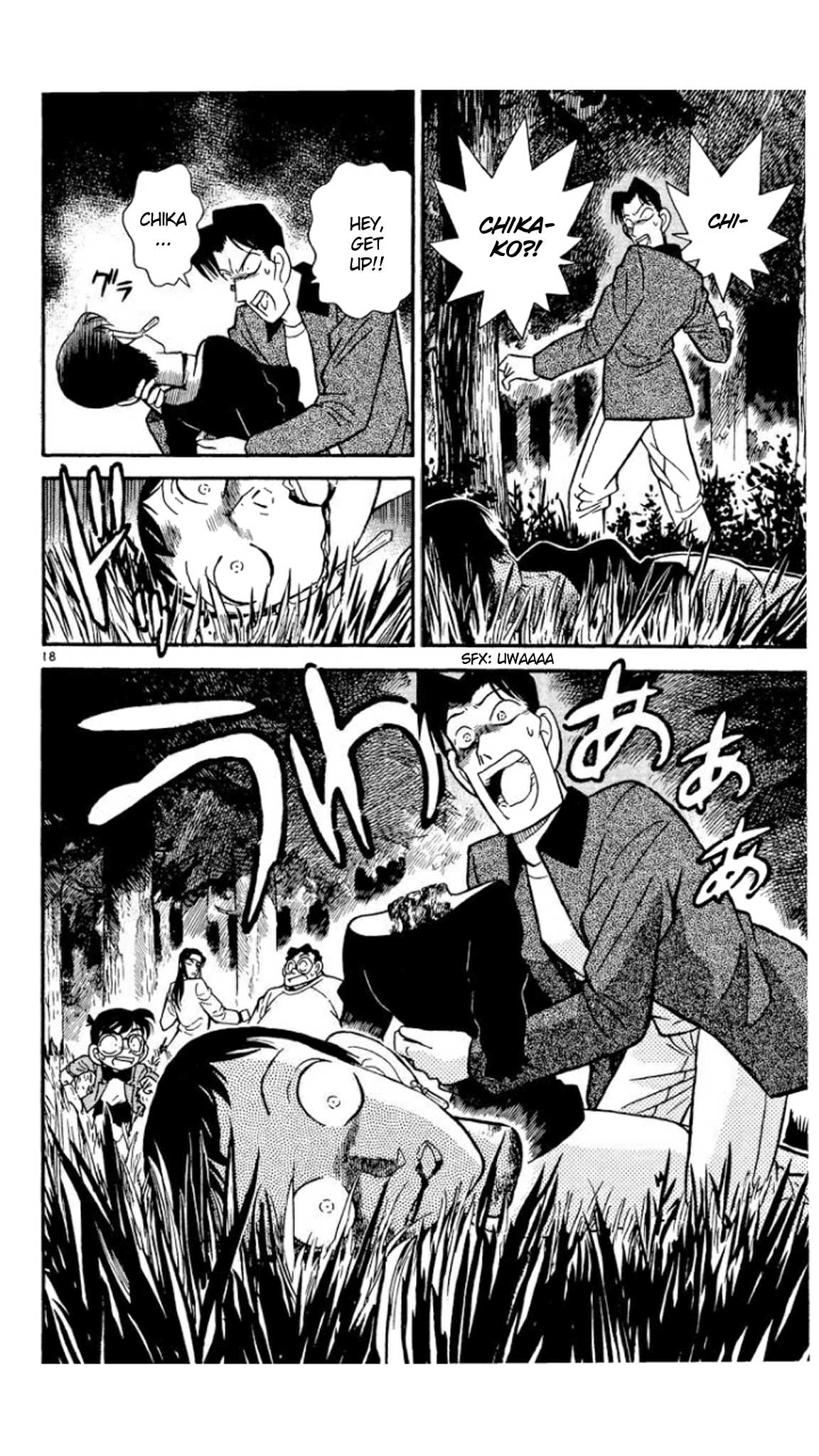 Detective Conan Chapter 41 page 19 - Chapter 41: The First Victim!