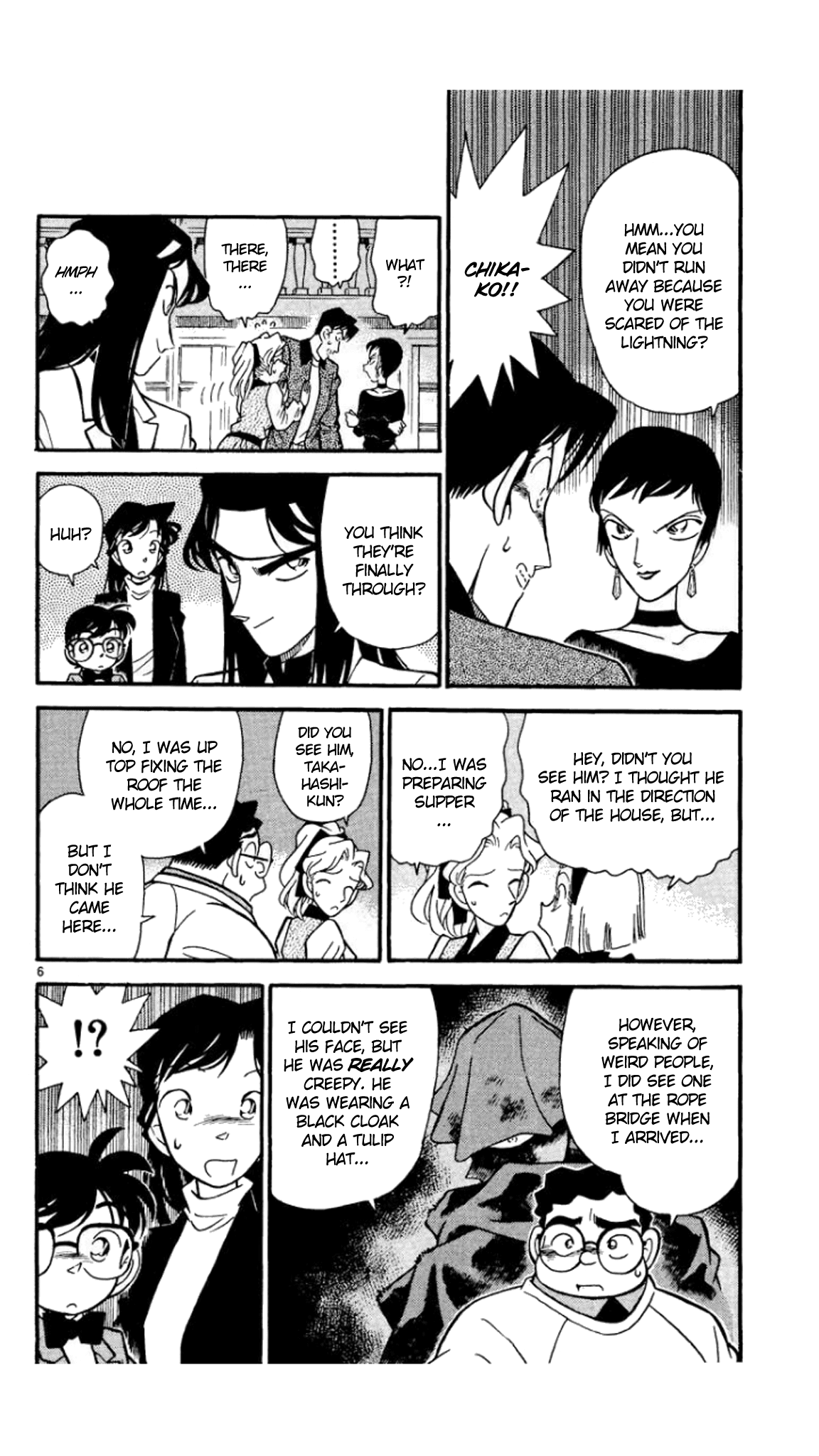 Detective Conan Chapter 41 page 7 - Chapter 41: The First Victim!