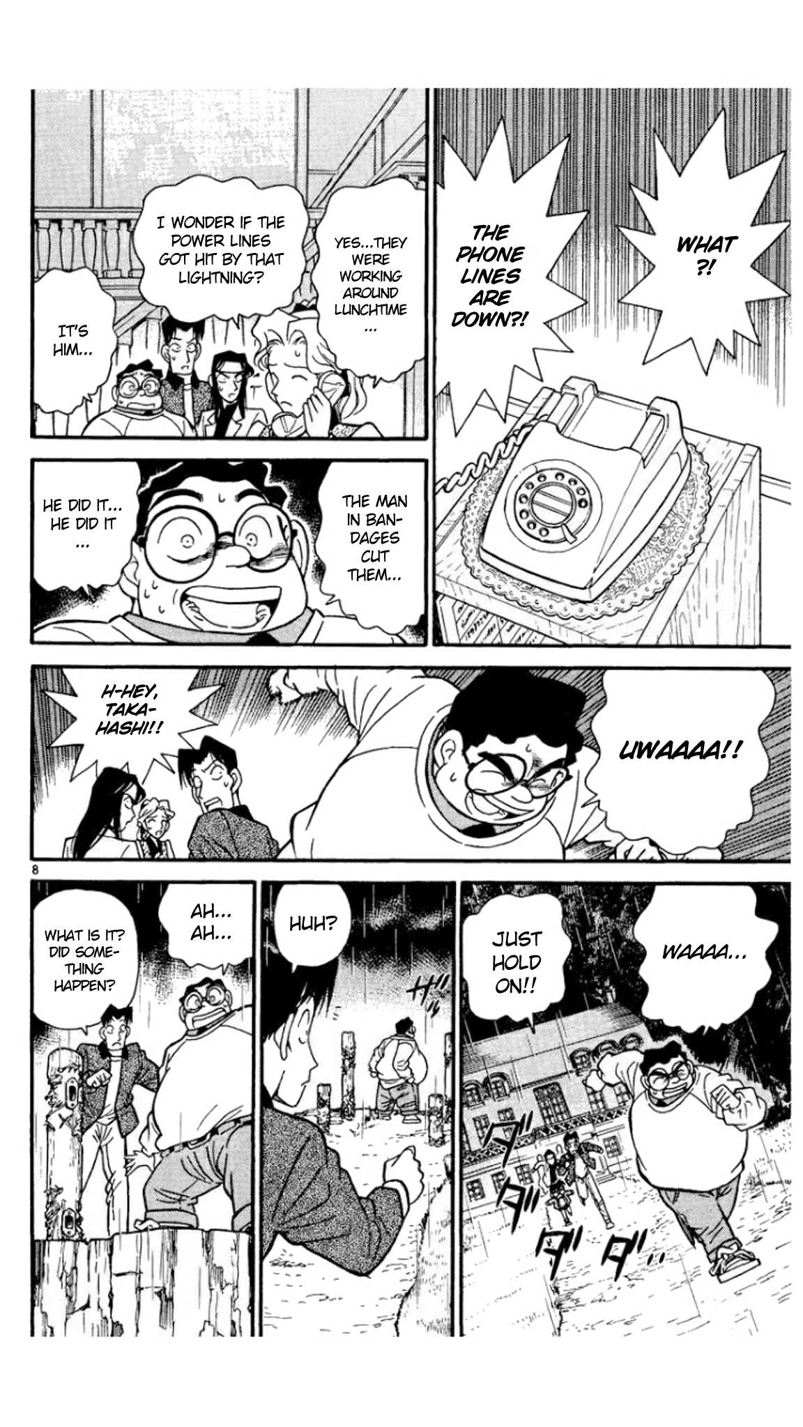 Detective Conan Chapter 41 page 9 - Chapter 41: The First Victim!