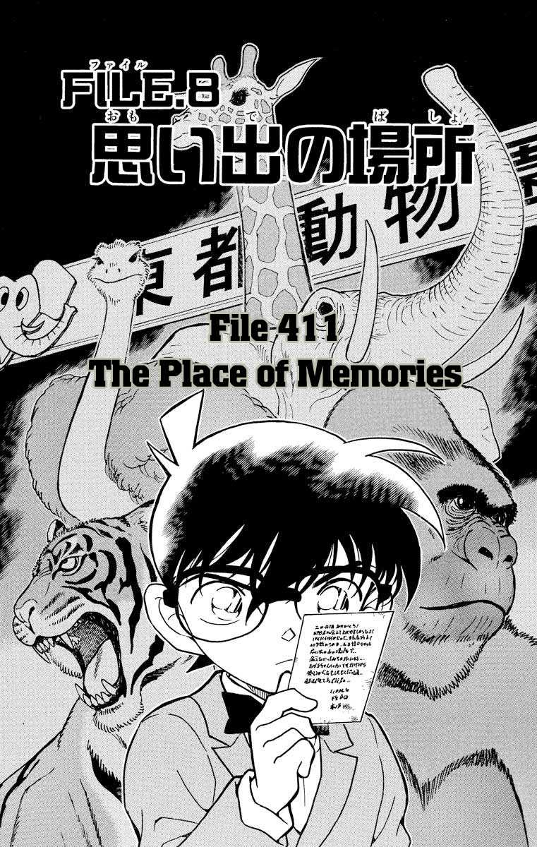 Detective Conan Chapter 411 page 2 - Chapter 411: The Place of Memories