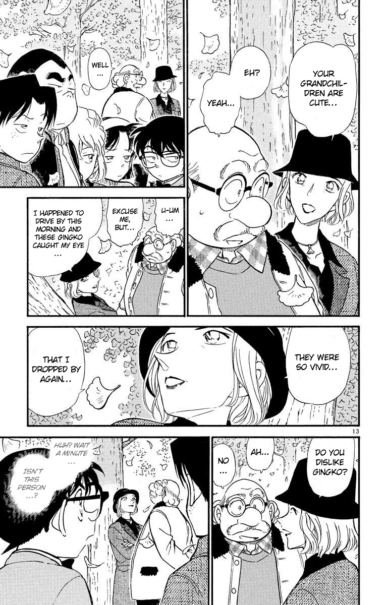 Detective Conan Chapter 412 page 14 - Chapter 412: First Love - Reunion - Parting