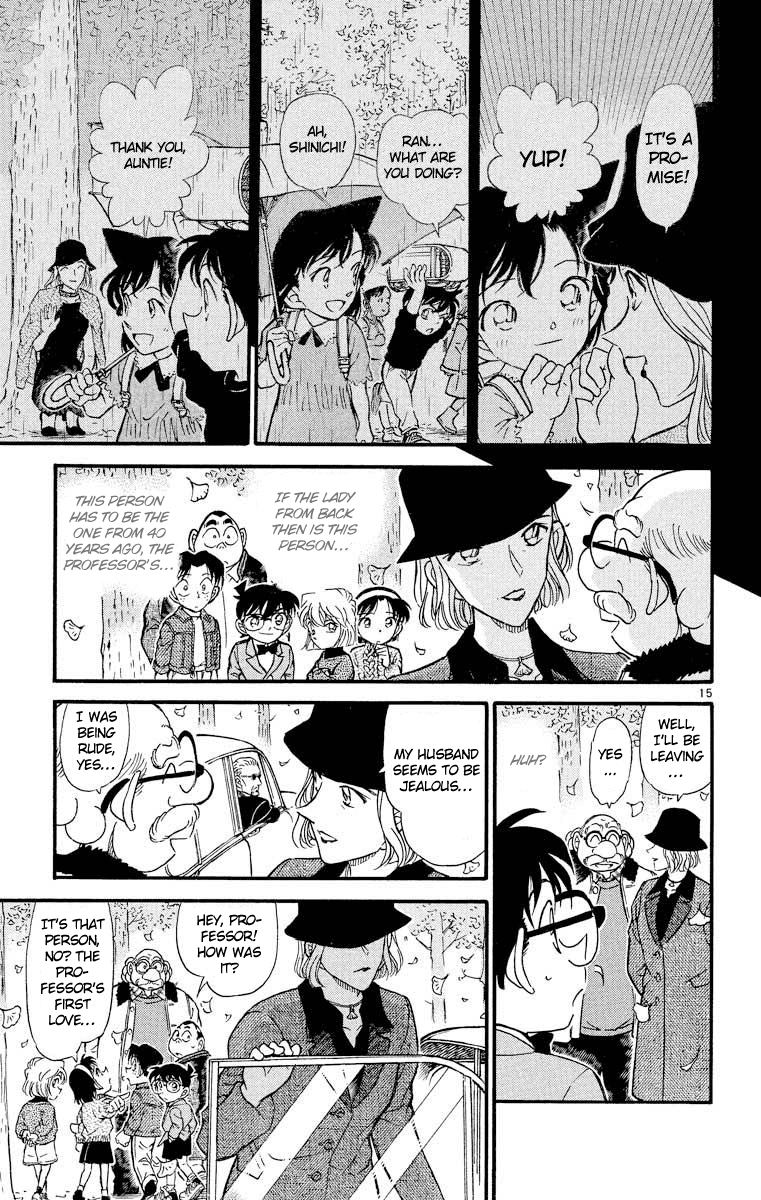 Detective Conan Chapter 412 page 16 - Chapter 412: First Love - Reunion - Parting