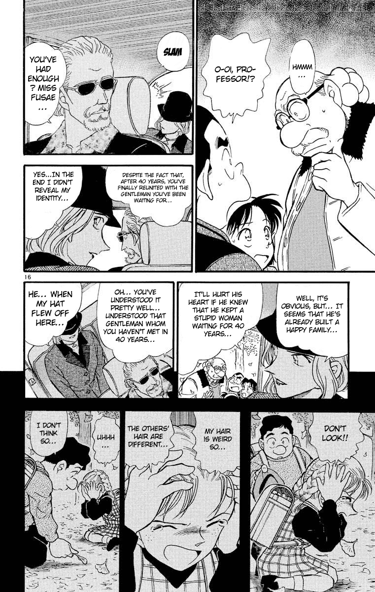 Detective Conan Chapter 412 page 17 - Chapter 412: First Love - Reunion - Parting