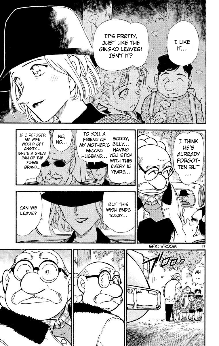 Detective Conan Chapter 412 page 18 - Chapter 412: First Love - Reunion - Parting