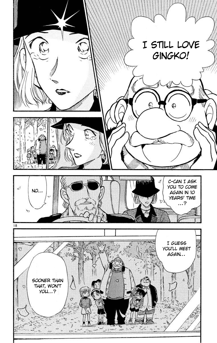 Detective Conan Chapter 412 page 19 - Chapter 412: First Love - Reunion - Parting