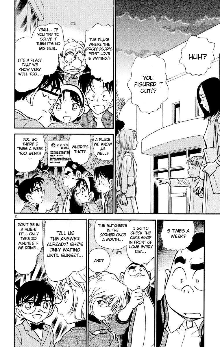 Detective Conan Chapter 412 page 3 - Chapter 412: First Love - Reunion - Parting