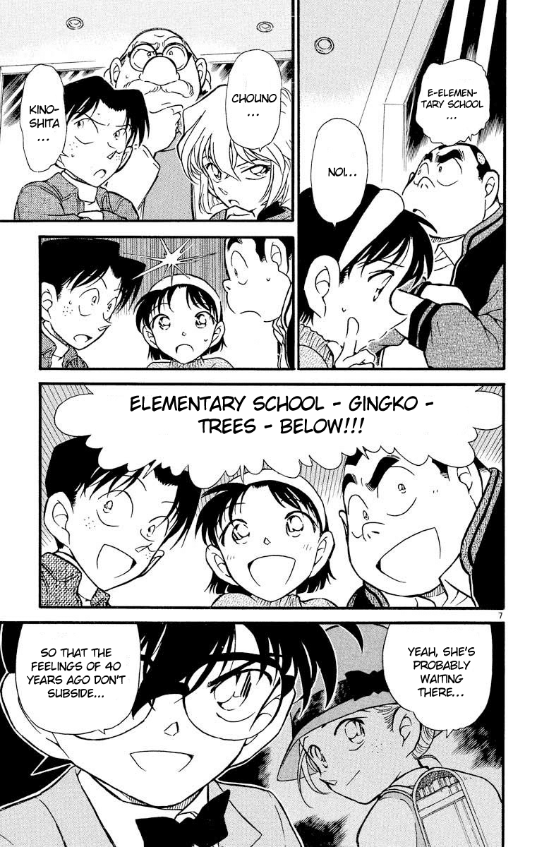 Detective Conan Chapter 412 page 8 - Chapter 412: First Love - Reunion - Parting
