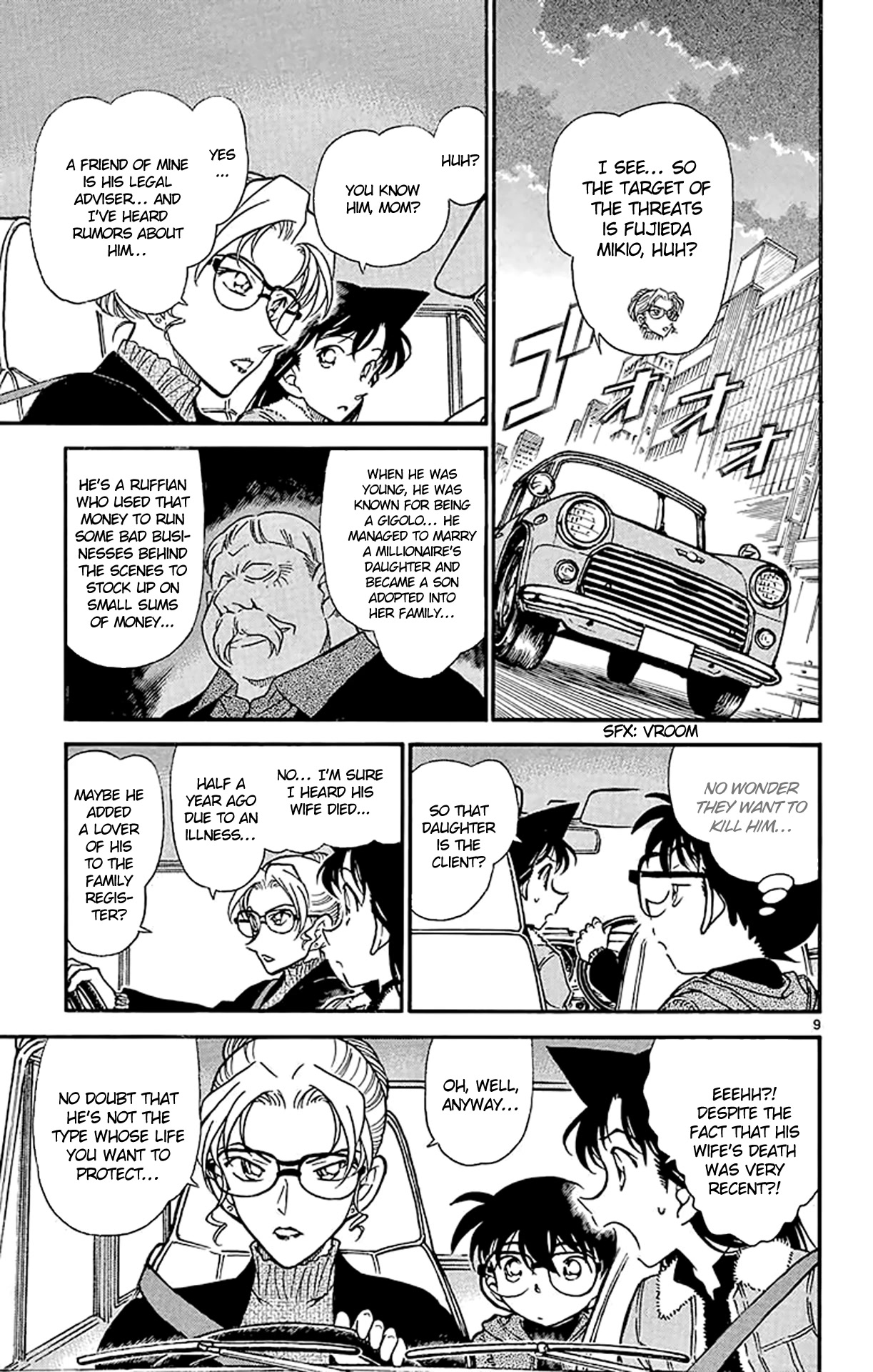 Detective Conan Chapter 413 page 10 - Chapter 413: Kogorou's Great Failure