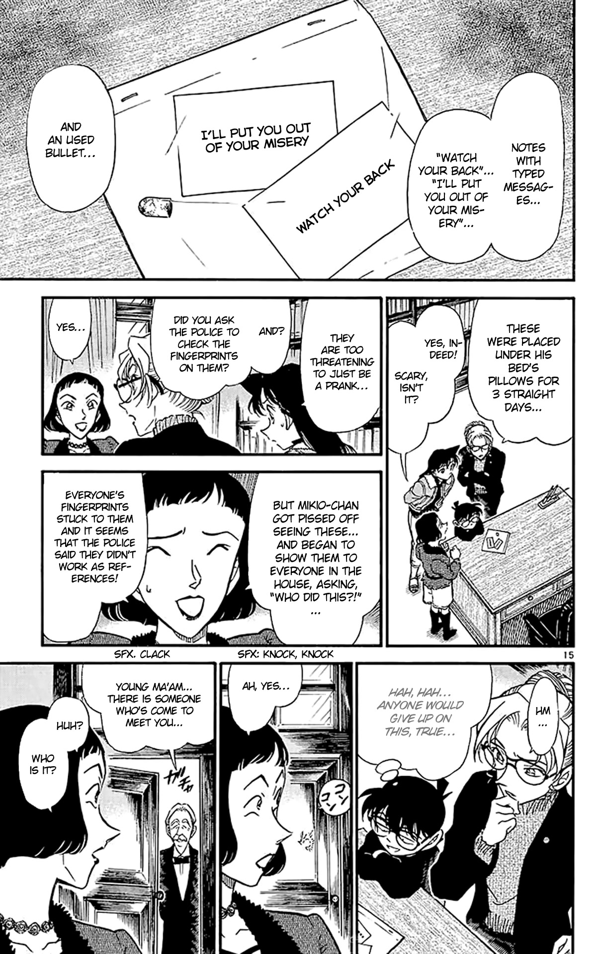 Detective Conan Chapter 413 page 16 - Chapter 413: Kogorou's Great Failure
