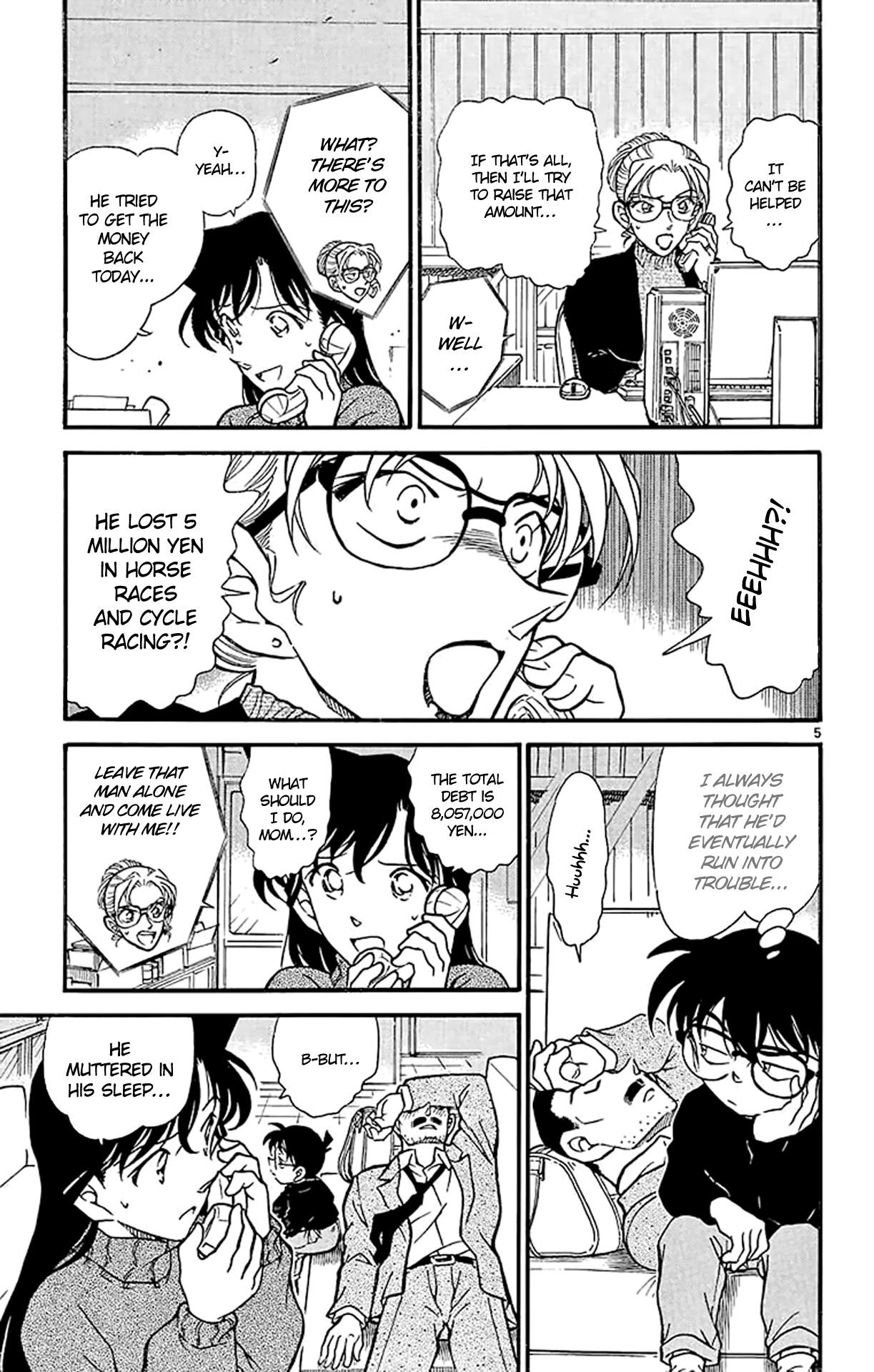 Detective Conan Chapter 413 page 6 - Chapter 413: Kogorou's Great Failure