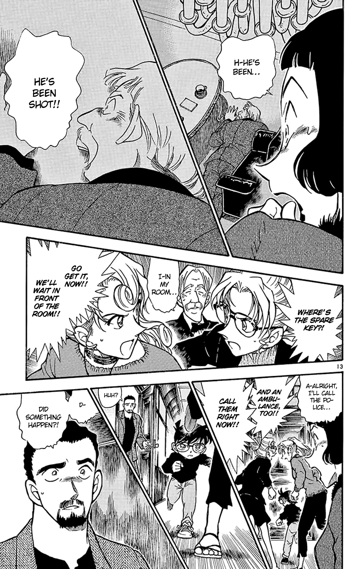 Detective Conan Chapter 414 page 14 - Chapter 414: Mom's a Rival?!